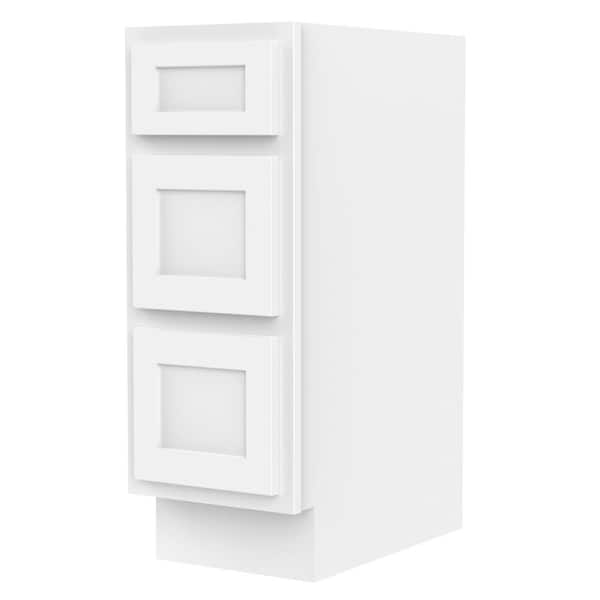 Three-layer two-drawer Bathroom Floor Cabinet - Bed Bath & Beyond - 35298121