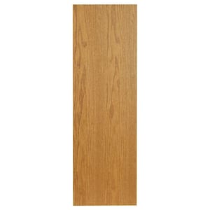 11.25 in. W x 36 in. H Cabinet End Panel in Medium Oak (2-Pack)
