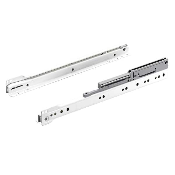 Everbilt 22 in. Bottom Mount Drawer Slide with Soft Close Set 1-Pair (2 Pieces)