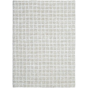 Andreas Taupe Modern 2 ft. x 3 ft. Indoor Area Rug