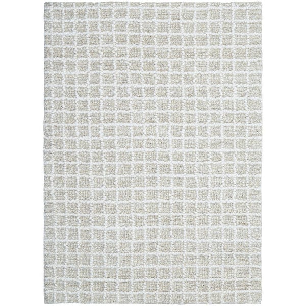 Vivir Andreas Taupe Modern 2 ft. x 3 ft. Indoor Area Rug