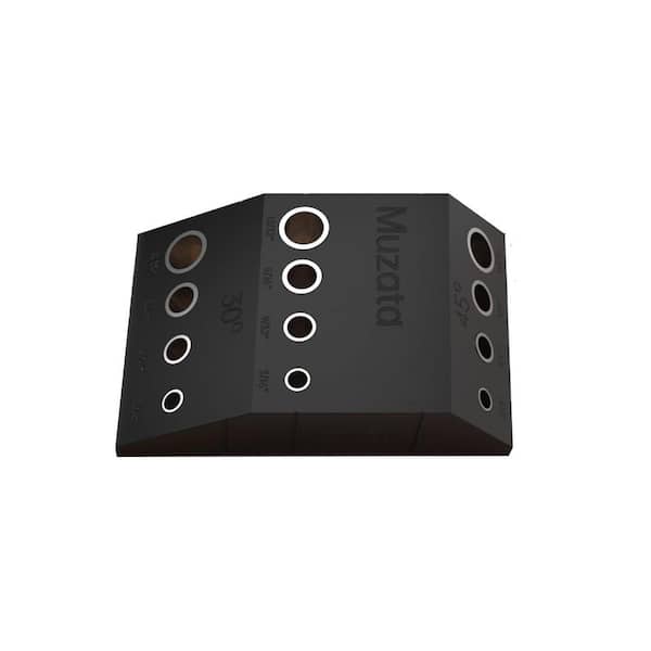 Angel Sar 30° 45° 90° Multi Angle Drill Guide Fit, Cable Railing Kit for Straight and Angle Hole Wood Post