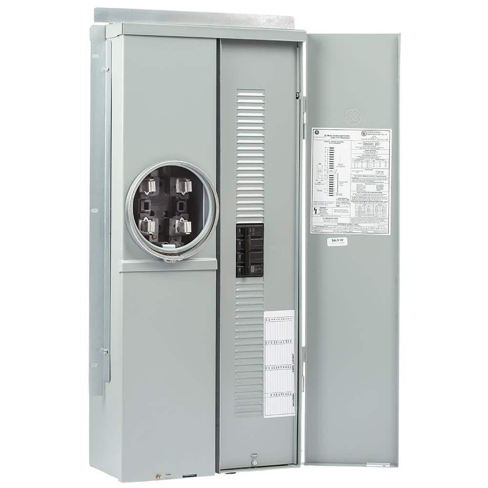 Outdoor 200 Amp 20-Space 40-Circuit Main Brkr Ring Semi Flush Mt Overhead/U