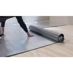 Standard 100 sq. ft. Roll 48 in. W x 25 ft. L x 2 mm T Underlayment for Laminate, Engineered Hardwood, Solid Hardwood