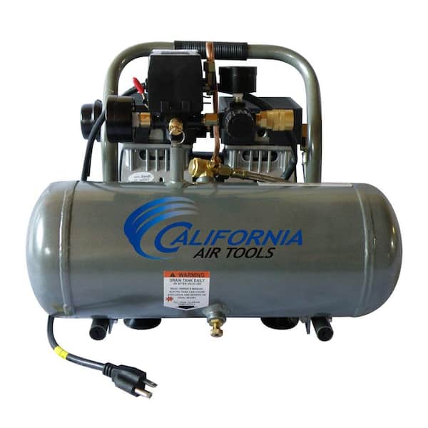 California Air Tools 1.6 Gal. 1 HP Ultra Quiet and Oil-Free Aluminum Tank Air Compressor