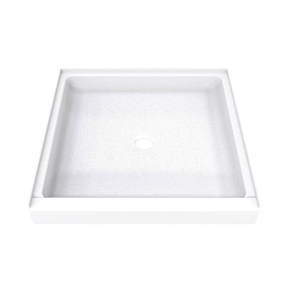 DreamLine DreamStone 42 in. L x 42 in. W Alcove Shower Pan Base with