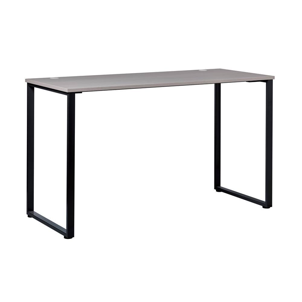 Black and Gray Elm Standing Desk with Drawer