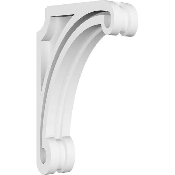 Ekena Millwork 1-7/8 in. x 9 in. x 5-1/2 in. PVC Arch Corbel