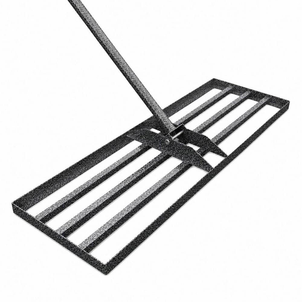 Anti Rake Misopily 78 in. Steel Handle Lawn Leveling Rake with Anti-Rust Coating ...