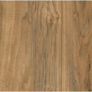 Lakeshore Pecan 7 mm T x 7.6 in. W Laminate Wood Flooring (24.2 sqft/case)