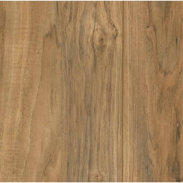 TrafficMaster Lakeshore Pecan 7 mm Thick x 7-2/3 in. Wide x 50-5/8 in. Length Laminate Flooring (24.17 sq. ft. / case)