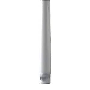 18 in. Gloss White Ceiling Fan Extension Downrod for Modern Forms or WAC Lighting Fans