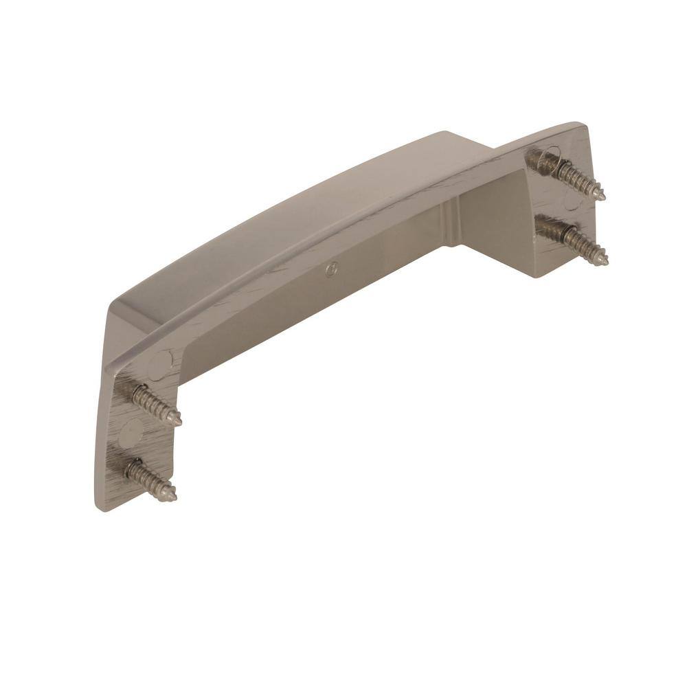 Polished Nickel 3-1/2" Cabinet Cup Pull with Mounting Hardware