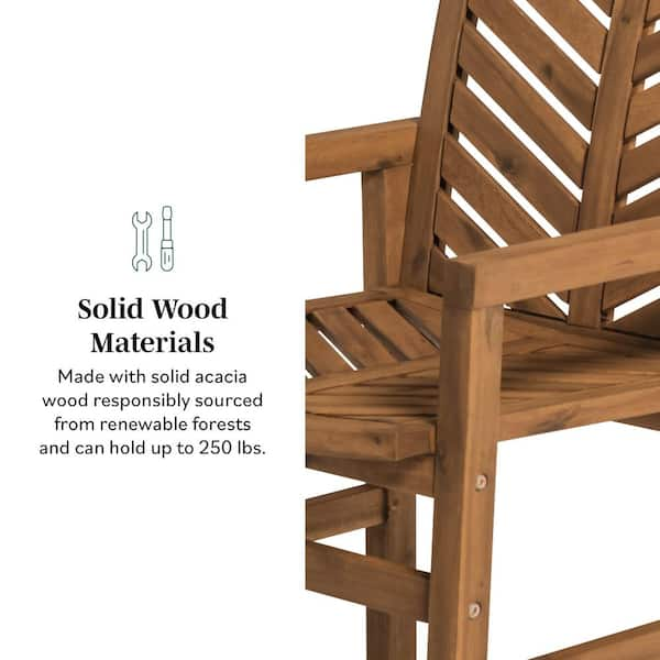 2 piece wooden discount chair