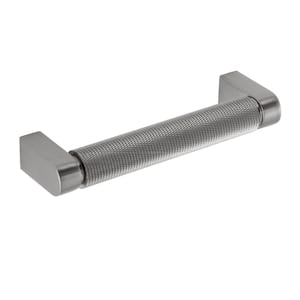Kent Knurled 4 in. (102 mm) Satin Nickel Drawer Pull