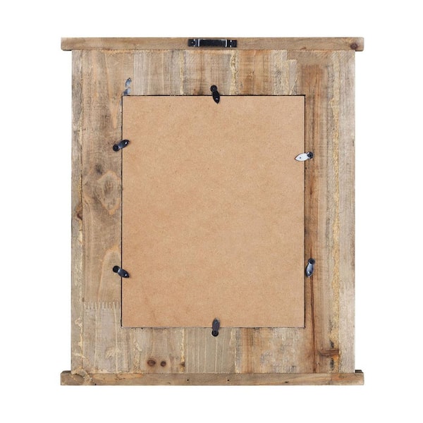 PARISLOFT 8 in. x 10 in. Rustic Brown Barn Wood Picture Frame 10044 - The  Home Depot