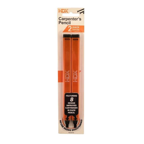 HDX Sliding Carpenter Pencil (2-Pack)