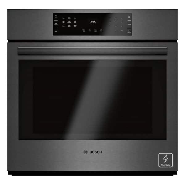 800 Series 30 in. Built-In Smart Single Electric Convection Wall Oven with Self-Cleaning in Black Stainless Steel