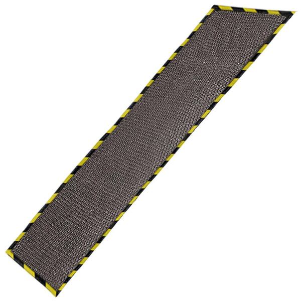 Unbranded Gray 64 in. x 102 in. Garage Mat with Grid