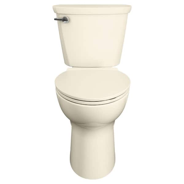 Cadet Pro Compact Tall Height 14 in. Rough-In 2-Piece 1.28 GPF Single Flush Elongated Toilet in Bone, Seat Not Included