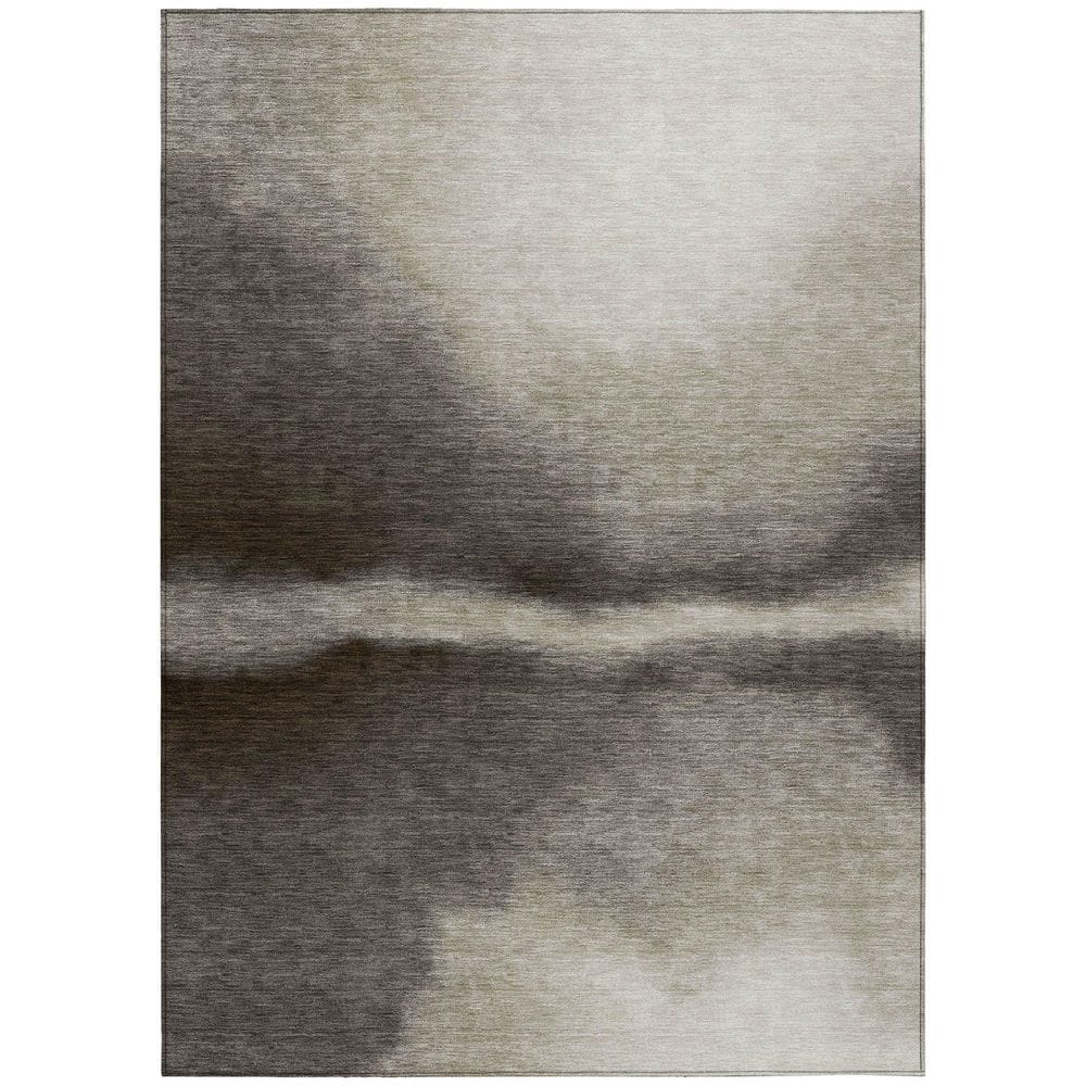 Chantille Machine Washable Indoor/Outdoor Abstract ACN2419 Taupe 5 ft. x 7 ft. 6 in. Area Rug price history on PriceWatchPro