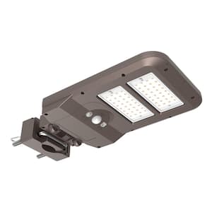 125-Watt Equivalent 1500-Lumens Solar Powered Outdoor Integrated LED Flood Light with Integrated Motion and D2D Sensor