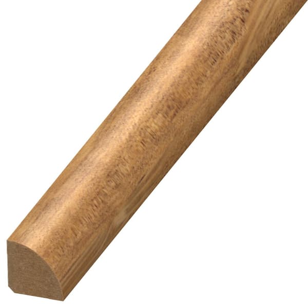 DuraDecor Classy Chic Jet-Setter Ginger 0.75 in. T x 0.75 in. W x 94 in. L Quarter Round Molding