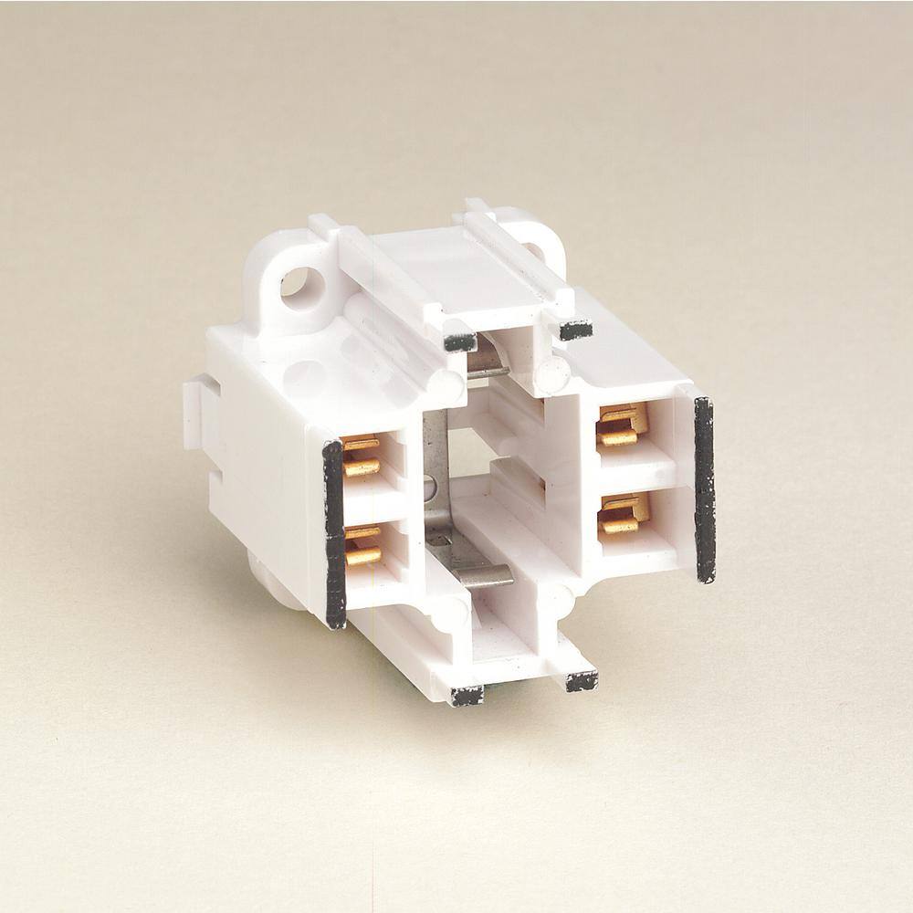 UPC 078477850312 product image for Leviton 75W G24q-1-1 Lamp Base 10W/13W 4-Pin Snap-In Compact Fluorescent Lamphol | upcitemdb.com