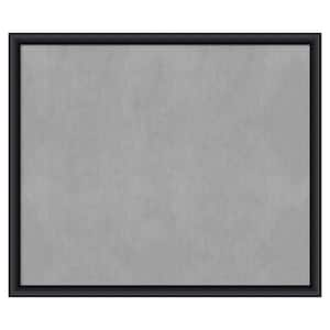 Nero Black 51 in. x 43 in. Framed Magnetic Board