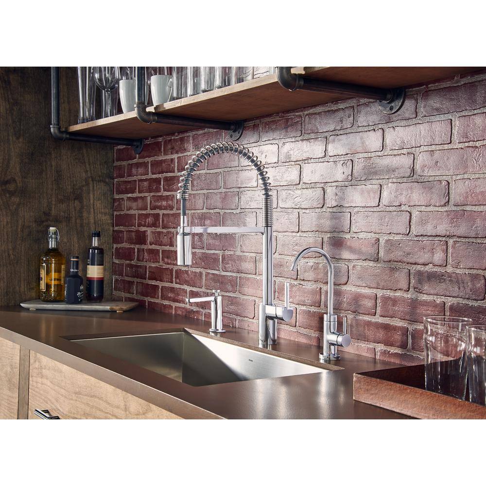 Chrome Touchless Pull-Down Kitchen Faucet with Spray