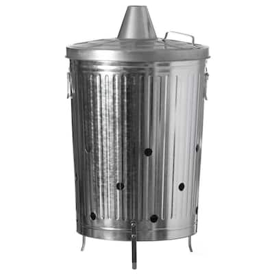 Galvanised Incinerator 80L