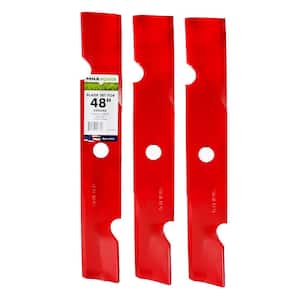 3 High Lift Blade for Many 48 in. Cut Exmark Mowers Replaces OEM #'s 103-6401 and 103-6401-S