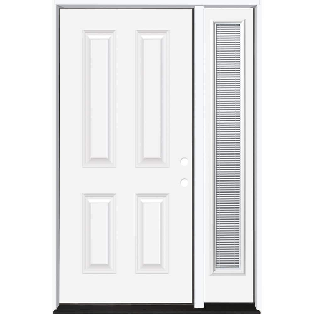 Reviews For Steves & Sons 51 In. X 80 In. Element Series 4-Panel Primed ...