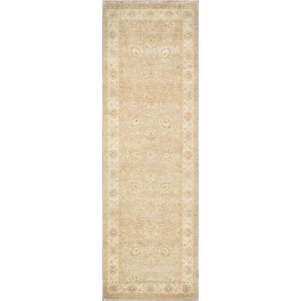 Melody Beige 2.7 ft. x 8 ft. Wool Runner