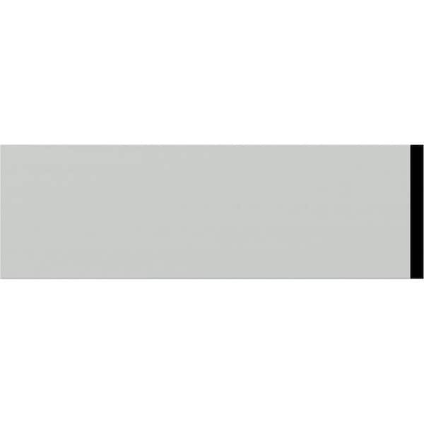 SAMPLE - 3/4 in. x 12 in. x 7-1/2 in. Urethane Traditional Smooth Flat Trim Moulding