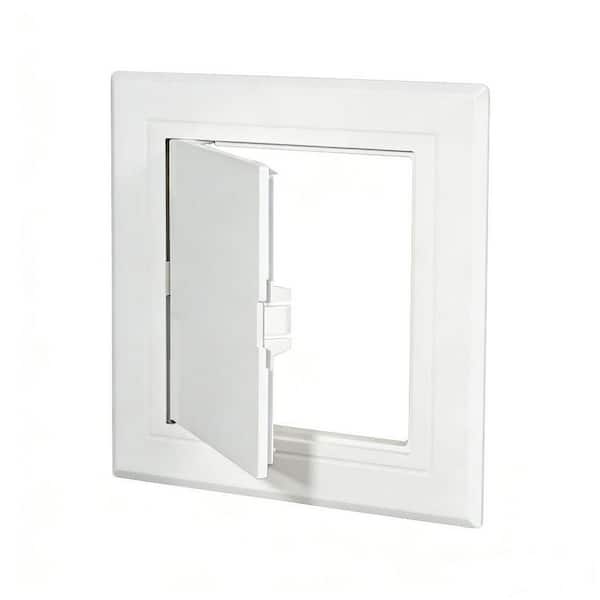 12 in. x 12 in. Plastic Universal Access Panel for Wall and Ceiling