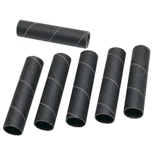 1/2 in. x 4-1/2 in. 80-Grit Spindle Sanding Sleeves for BOSS Spindle Sander (6-Piece)