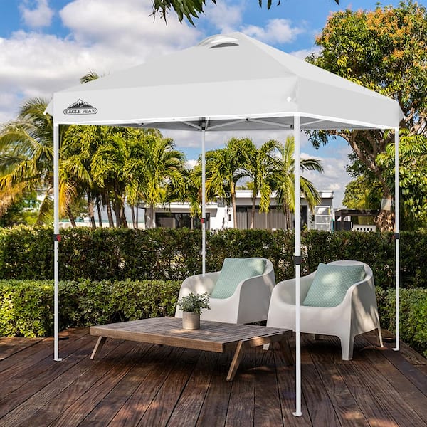6.6 ft. W x 6.6 ft. D Pop Up Tent Instant Outdoor Canopy