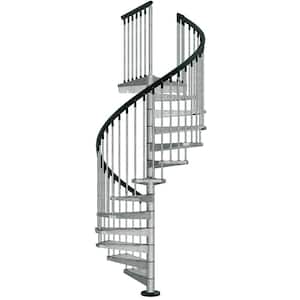 Enduro 47 in. Galvanized Steel Spiral Staircase Kit