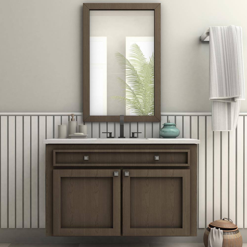 Matte Black Nickel Widespread Bathroom Faucet