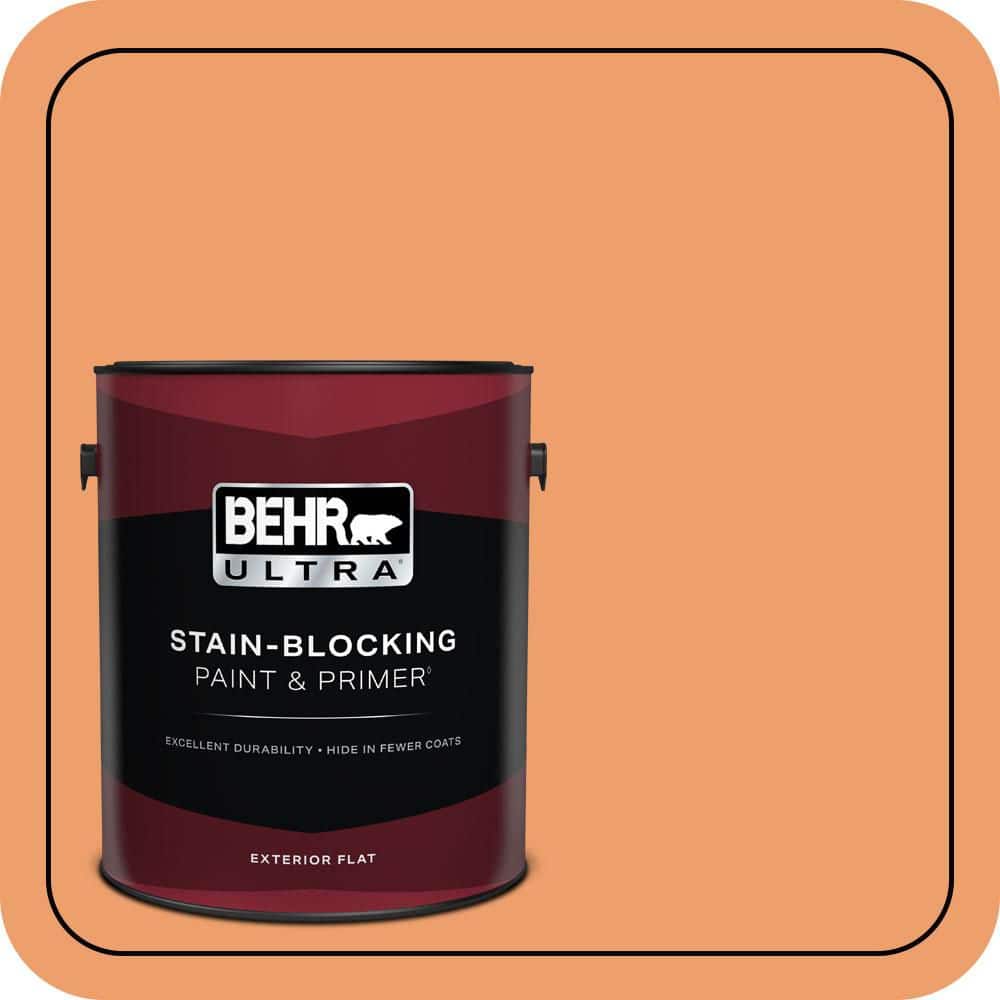 1 gal. #250D-5 Florida Mango Flat Exterior Paint & Primer price history on PriceWatchPro