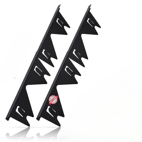 2 Pack 13.8 in. to 27.5 in. Width 0.79 in. Adjustable Stainless Steel Stove Gap Cover Kit, Black, Range Gap Filler