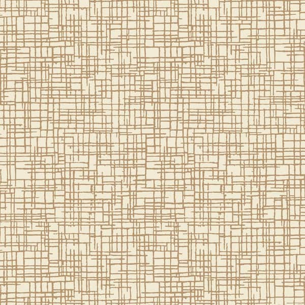 SUSSEXHOME Skin Texture Brown Vinyl Non-Woven Strippable Roll Wallpaper Covers 59.2 sq. ft.