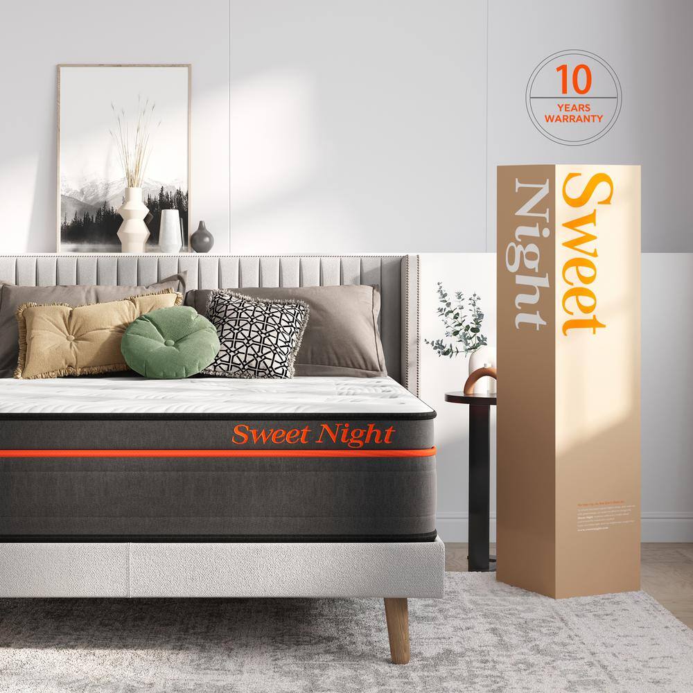 Memory Foam Hybrid King Mattress - rated 4.5299 stars from 334 reviews