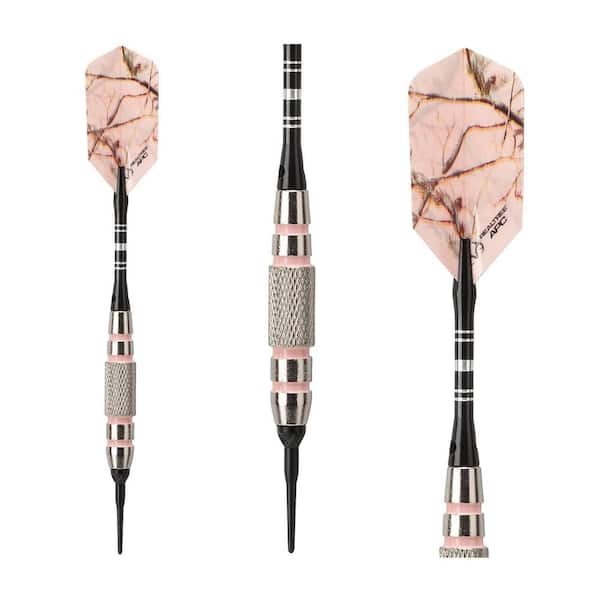 16 G Fat Cat Realtree Hardwoods HD Camo Soft Tip Darts with Storage/Travel Case