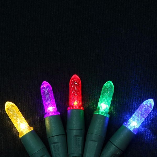 EcoSmart 100-Light LED Multi-Color M5 String Light Set