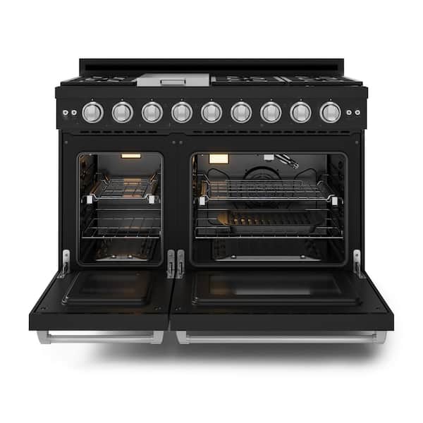 Thor Kitchen Gordon Ramsay Series 48 in. 6-Burners Double Oven Gas