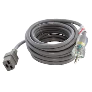 20 ft. 14/3 15 Amp Medical Grade Power Cord with IEC C19 Connector