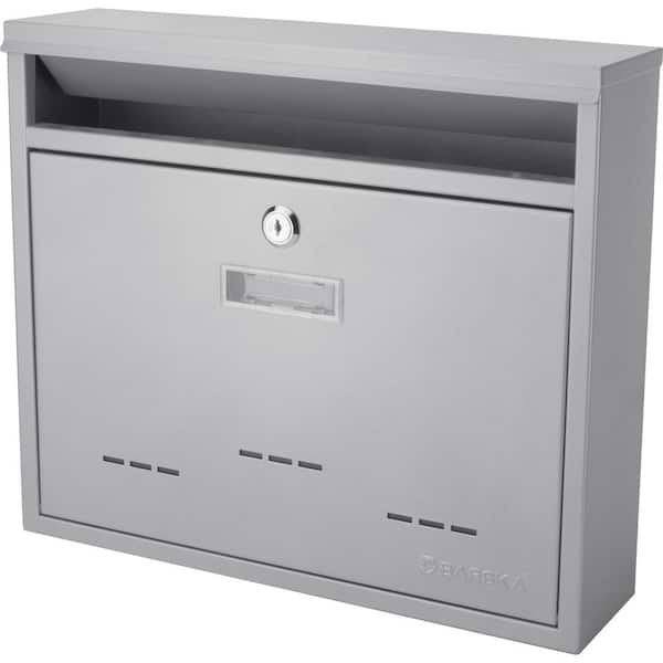 BARSKA Locking Wall Mount Mailbox CB13252 - The Home Depot