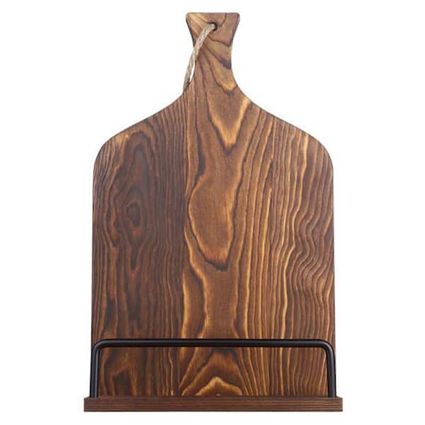 Wood Adjustable Recipe Stand for Kitchen Counter Ergonomic Book Holder iPad Rustic Cooking Gift